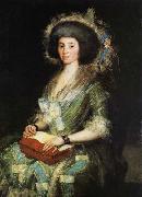 Francisco de goya y Lucientes Portrait of the Wife of Juan Agust